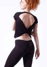 So Danca Harmony Dance Top Black Back [Black]