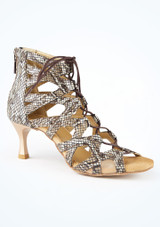 PortDance 804 Dance Shoe - 2" [Brown]