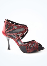 PortDance 808 Dance Shoe - 2.75" [Red]