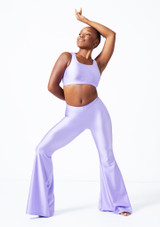 Alegra Shiny Phoebe Flared Leggings