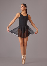 Move Dance Darcie Dance Skirt Black Front 2 [Black]