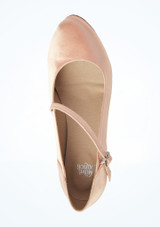 Move Dance Renata Satin Ballroom Shoe - 2" [Tan]