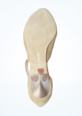 Move Dance Maren Camel Ballroom Shoe - 2.5" Camel Bottom [Brown]
