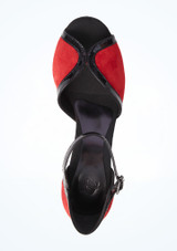 Move Dance Leonie Red Dance Shoe - 2.5" [Black]