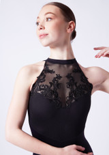 Ballet Rosa Bouvier High Neck Motif Leotard