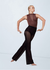 Weissman V-Neck Plunge Leotard