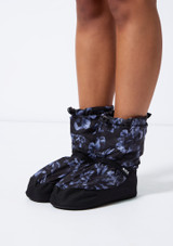 Bloch Floral Print Warm Up Booties