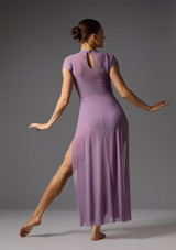 Jolista Vows 3 Piece Lyrical Dress Dark Lilac Back [Purple]