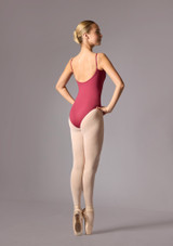 Move Dance Girls Tallulah Camisole Leotard Burgundy Front 2 [Red]