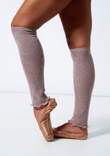 Intermezzo Emma Short Leg Warmers Beige Front [Brown]