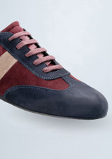 Werner Kern Bari Dance Shoe Red and blue Front 3 [Red]