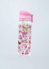 Miss Ballerina Water Bottle Clear Front 3 [Clear]