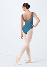 Bloch Isabella Tank Leotard Cerulean Back [Blue]