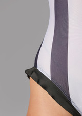 Jolista Checkmate Leotard Black-White [Black]