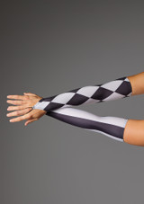 Jolista Cirque Arm Sleeves Black-White 231 [Black]