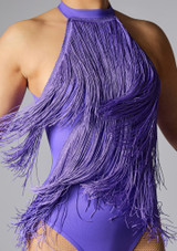 Jolista Boogie Belle Diamante Leotard Purple [Purple]