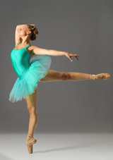 Jolista Coda Costume Tutu Skirt Green Front [Green]