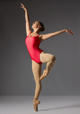 Jolista Masquerade Costume Leotard Red [Red]