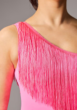 Jolista Midnight Majesty Fringe Jazz Costume Hot Pink [Pink]