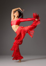 Fringed Trousers Red 13 [Red]