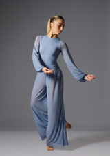 Jolista Hold Me Close Lyrical Costume Slate Blue Front 7 [Blue]