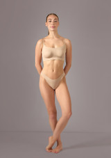 Move Dance Lenora Dance Brief Sand Front [Tan]