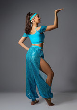 Jolista Magic Mystic Costume Turquoise Front 9 [Blue]