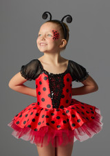 Jolista Betty Bug Costume Red-Black Front 2 [Red]