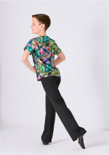 Alegra Kids Print Charlie Dance Top TRO Back [Patterned]