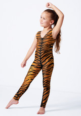 V-dip catsuit TIG Front 2 [Patterned]