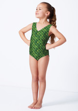 Alegra Girls Print Carly Leotard SCA Front 4 [Patterned]