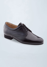 Werner Kern Catania Leather Dance Shoe - 0.8" Black Front [Black]
