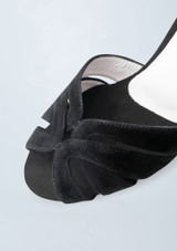 Werner Kern Thea Suede Dance Shoe - 1.97" Black Front 4 [Black]