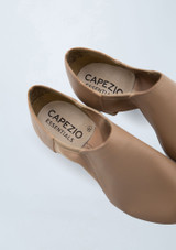 Capezio Nova Split Sole Jazz Shoe Caramel Back 4 [Brown]