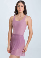 Cira Skirt Vintage Mauve Front [Pink]