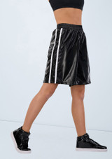 Weissman Liquid Shine Bermuda Short Black [Black]