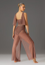 Jolista Cherished Costume Trouser Mocha Back 3 [Brown]