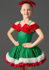 Jolista Mistletoe Magic Costume Red-Green Front 3 [Red]