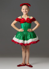 Jolista Mistletoe Magic Costume Red-Green Front 2 [Red]