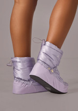 Metallic Bootie Lilac Front 4 [Purple]