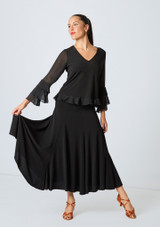 Intermezzo Falpara Skirt Black Front 7 [Black]