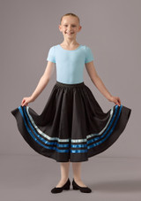 Move Dance Character Skirt Blue Front [Blue]