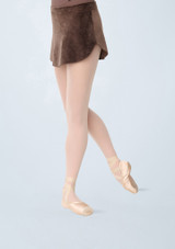 Intermezzo Ioanna Velvet Skirt Mink Front [Brown]