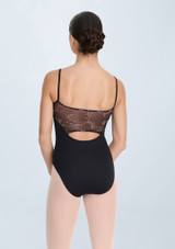 Intermezzo Idaira Strappy Leotard Black Back 2 [Black]