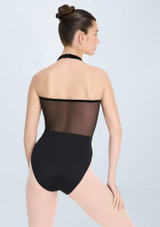 Intermezzo Iris Halterneck Leotard Black Back 2 [Black]