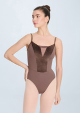 Intermezzo India Strappy Leotard Mink Front [Brown]