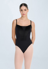 Intermezzo India Strappy Leotard Black Front [Black]