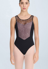 Intermezzo Iggy Tank Leotard Black Front [Black]