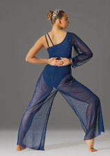 Jolista Hold On Lyrical Costume Navy Blue Back 3 [Blue]