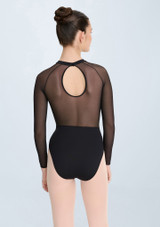 Intermezzo Ivette Long Sleeve Leotard Black Back 2 [Black]
